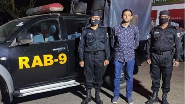 হিরোইনের চালানসহ যুবলীগ নেতা জাকিরুল আটক