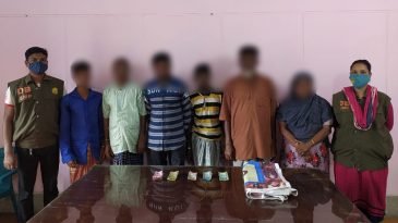 সিলেটে জুয়া খেলার সামগ্রীসহ ৬ জুয়াড়ি গ্রেপ্তার