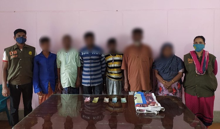 সিলেটে জুয়া খেলার সামগ্রীসহ ৬ জুয়াড়ি গ্রেপ্তার