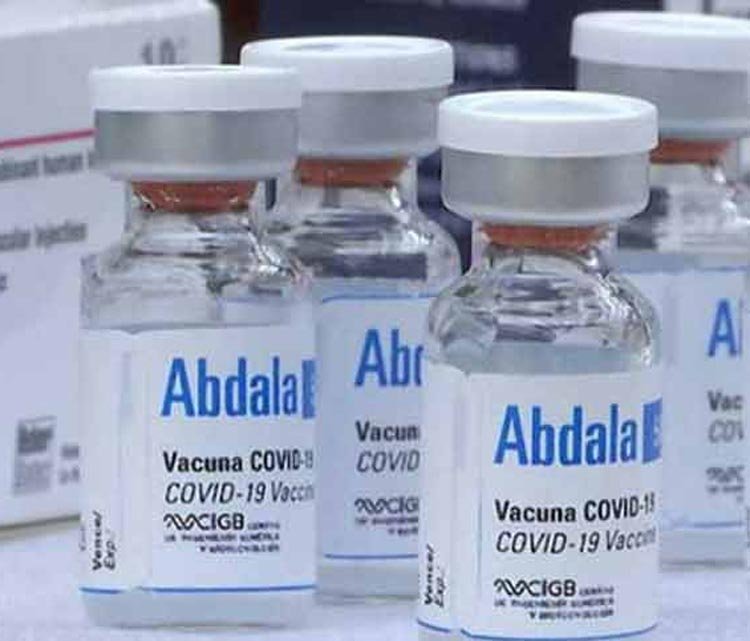 কিউবার আবদালা টিকা ৯২ শতাংশেরও বেশি কার্যকর