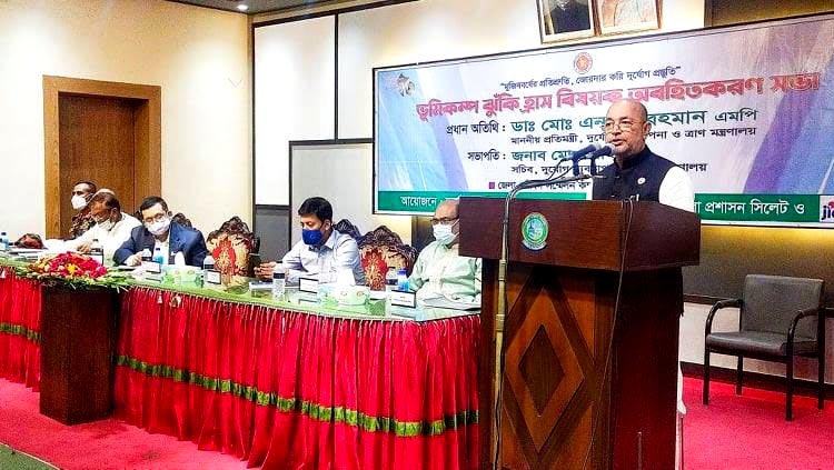 ভূমিকম্পের ক্ষয়ক্ষতি কমাতে সক্ষমতা বাড়াতে হবে : সিলেটে ডা এনামুর রহমান