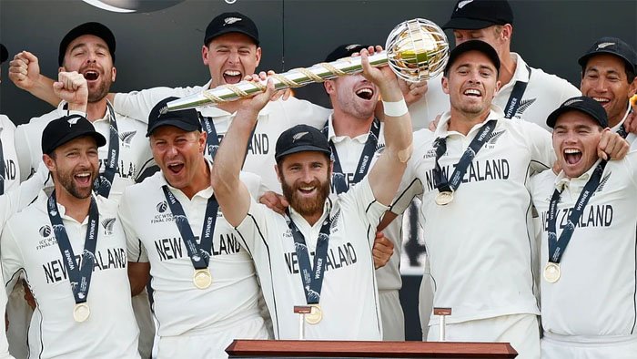 ভারতকে হারিয়ে টেস্টে বিশ্ব চ্যাম্পিয়ন নিউজিল্যান্ড