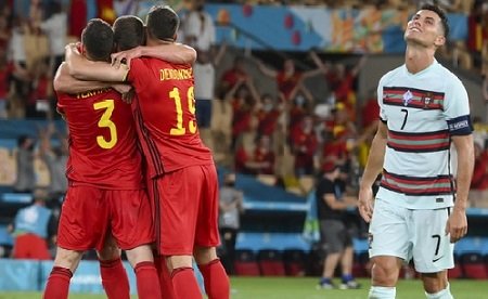 চ্যাম্পিয়ন পর্তুগালের যাত্রা থামিয়ে শেষ আটে বেলজিয়াম