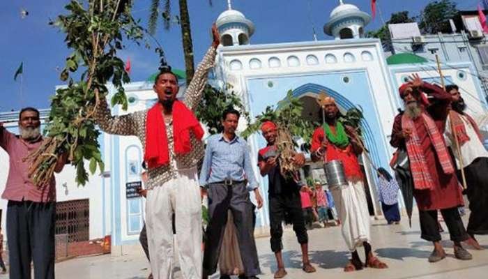 হযরত শাহজালাল (র.)-এর লাকড়ি ভাঙা উৎসব আজ