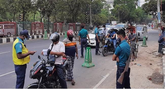 সিলেটে ৮ম দিনে ১৯৪টি মামলা, ১১১টি গাড়ি আটক