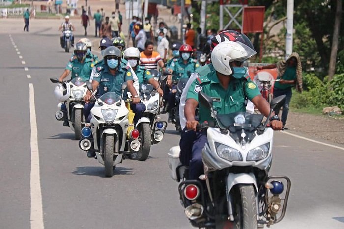 সিলেটে লকডাউন বাস্তবায়নে মাঠে থাকবে পুলিশের ১৭ টিম