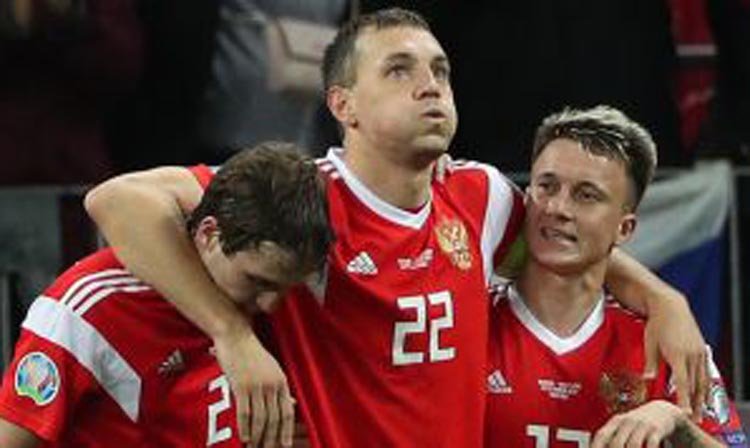 ইউরোর ম্যাচ জিতল রাশিয়া