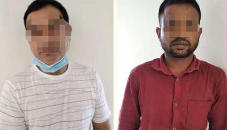 উপশহরে ভারতীয় বিস্কুটসহ দুজন গ্রেপ্তার