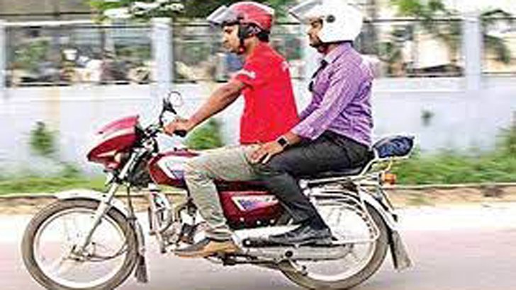 লকডাউনে মোটরসাইকেলে আরোহী নেওয়া যাবে না