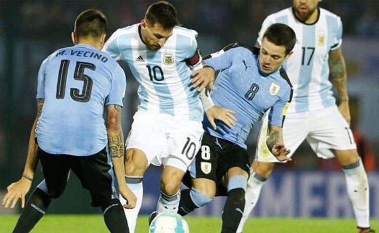 কোপা আমেরিকায় উরুগুয়েকে হারালো আর্জেন্টিনা