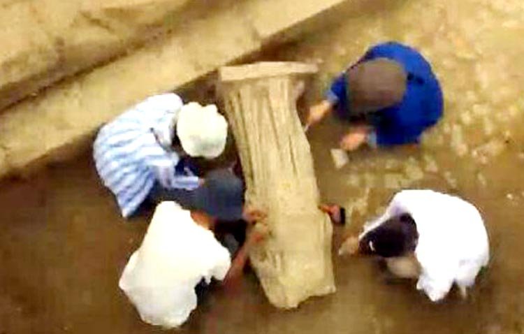 তুরস্কে পাওয়া গেল  ১৮০০ বছর আগের ভাস্কর্য