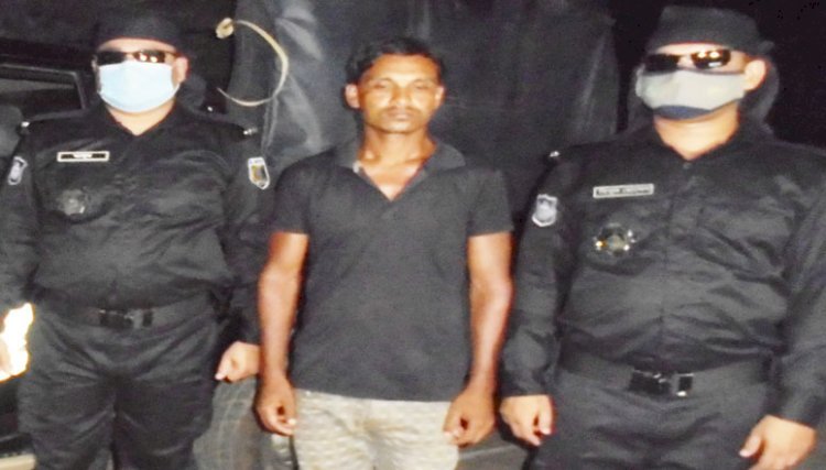 রাজনগর থেকে গাঁজাসহ আটক কারবারি কারাগারে