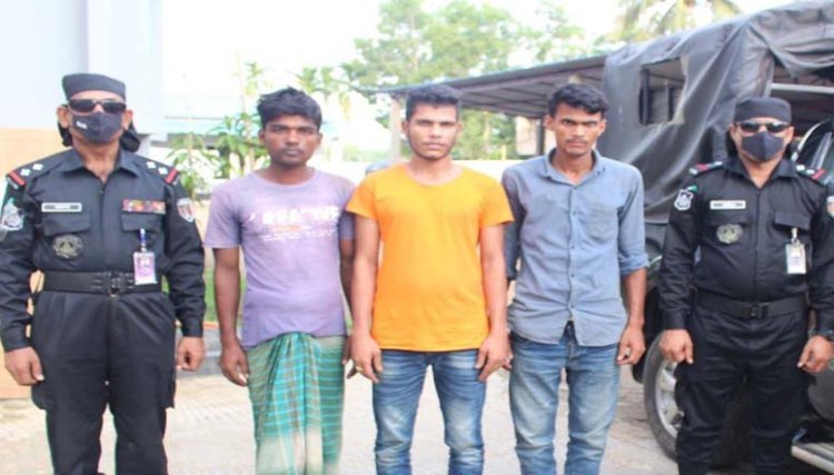 চুনারুঘাট থেকে গাঁজাসহ আটক তিন কারবারি কারাগারে