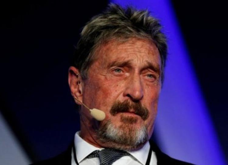 অ্যান্টিভাইরাসের আবিষ্কারক ম্যাক্যাফি আত্মহত্যা করেছেন