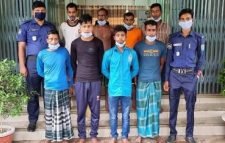 কোম্পানীগঞ্জে ভারতে প্রবেশ ও পাথর উত্তোলন, আটক ৮