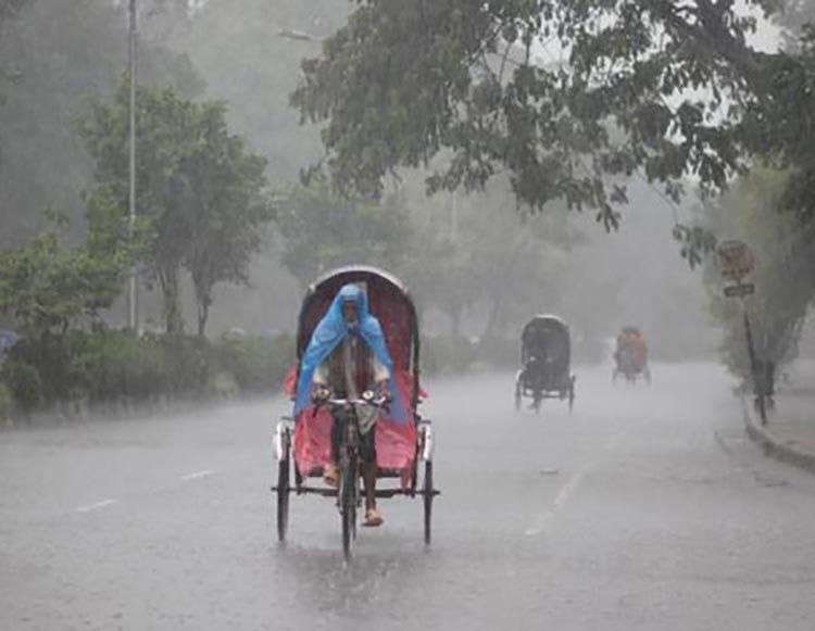 ঢাকাসহ দেশের বিভিন্ন স্থানে আজ ও কাল বৃষ্টি