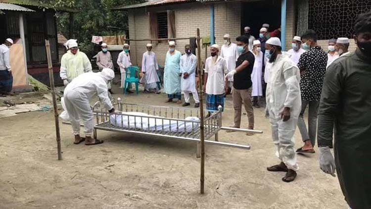 করোনা সন্দেহে লাশ নিল না পরিবার, দাফন করল ছাত্রলীগ