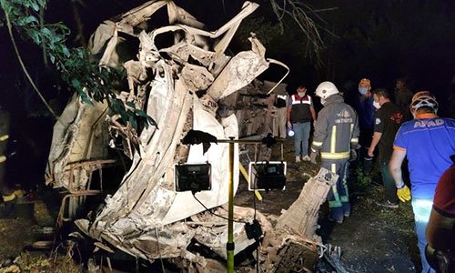 বাংলাদেশ, পাকিস্তান, আফগান অভিবাসীবাহী বাস দুর্ঘটনায় তুরস্কে নিহত ১২, আহত ২৬