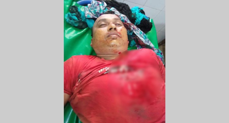 বাহুবলে জমি নিয়ে বিরোধ, প্রবাসী যুবককে কুপিয়ে হত্যা