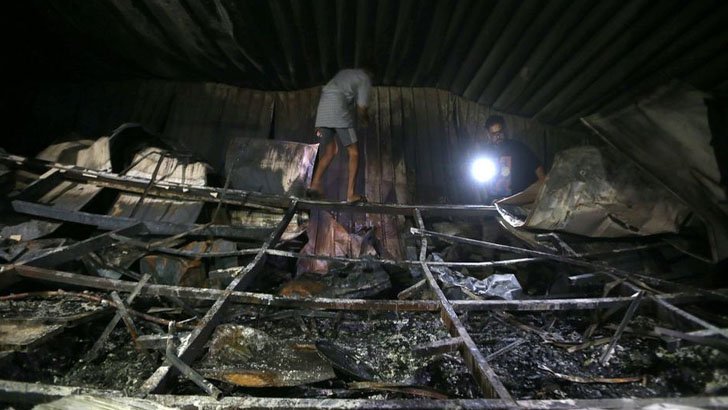 ইরাকে হাসপাতালে আগুন লেগে ৫২ জনের মৃত্যু