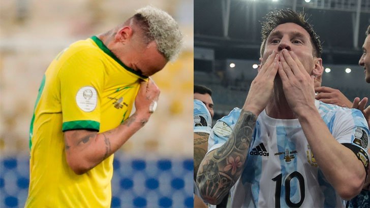 মারাকানায় হাসছেন মেসি কাঁদছেন নেইমার