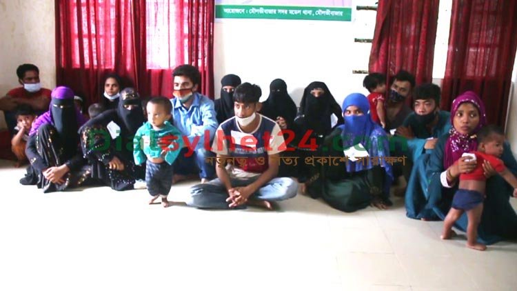 ভারত থেকে পালিয়ে আসা ২১ রোহিঙ্গাকে আটক করেছে পুলিশ