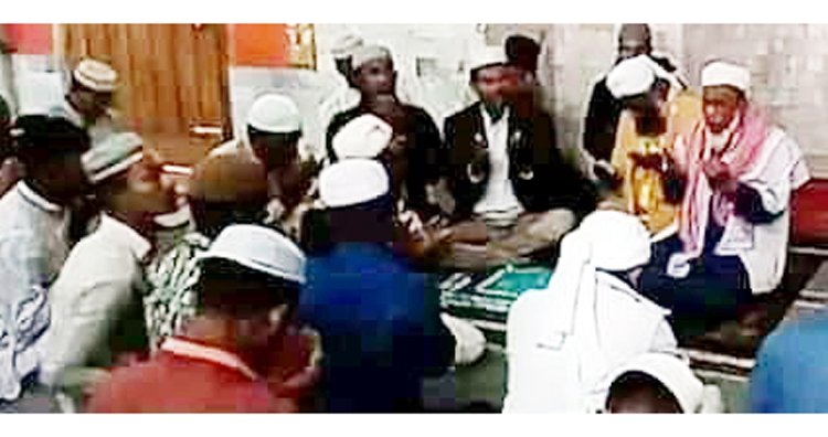 হুসেইন মুহাম্মদ এরশাদের মৃত্যুবার্ষিকীতে জেলা মটর শ্রমিক পার্টির দোয়া