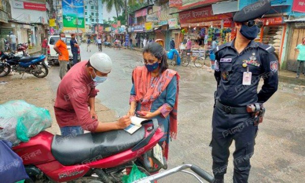 কঠোর লকডাউনের প্রথম দিনে অনেকটাই ফাঁকা সিলেট