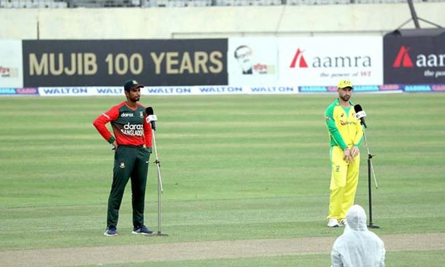 টসে হেরে ফিল্ডিংয়ে বাংলাদেশ