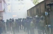 শ্রমিক বিক্ষোভ, টঙ্গীতে পুলিশের রাবার বুলেটে আহত অর্ধশতাধিক