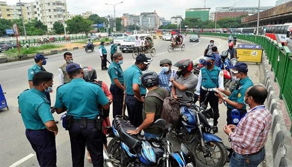 বিধি নিষেধে গ্রেপ্তার আরও ২৪১