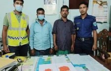 মাধবপুরে ইয়াবার চালানসহ দুই মাদক পাচারকারী গ্রেফতার