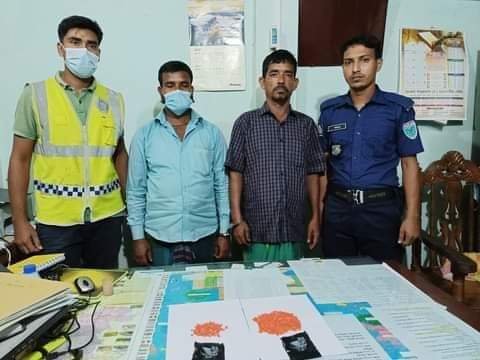 মাধবপুরে ইয়াবার চালানসহ দুই মাদক পাচারকারী গ্রেফতার