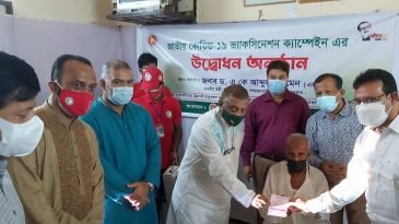 সিলেট জেলা ও নগরীতে গণটিকা নিলেন ৮১৩৯৭ জন