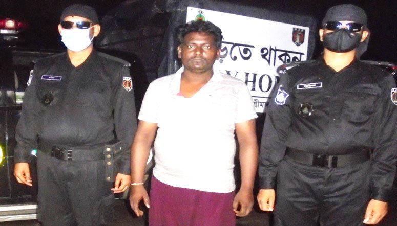 শ্রীমঙ্গল থেকে গ্রেফতারকৃত হত্যা মামলার আসামী কারাগারে