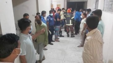 হাসপাতালে বিকট শব্দে অক্সিজেন সিলিন্ডার বিস্ফোরণ