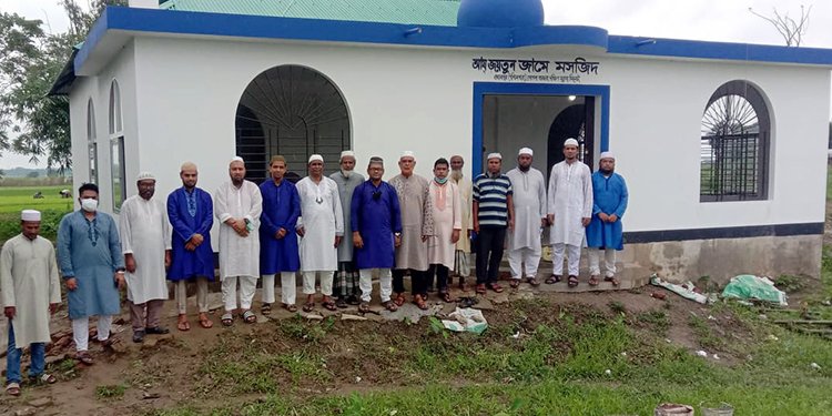 দক্ষিণ সুরমায় আয্ জয়তুন জামে মসজিদ এর শুভ উদ্বোধন