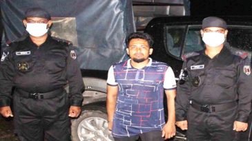মৌলভীবাজার থেকে সাইবার নিরপাত্তা আইনে গ্রেফতারকৃত যুবক কারাগারে