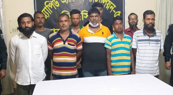 মানবপাচার চক্রের ১৬ সদস্য আটক