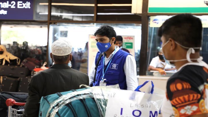 লেবানন থেকে দেশে ফিরলেন ১৮ অভিবাসী