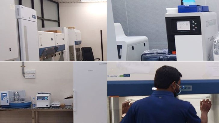 অবশেষে বিমানবন্দরে বসলো রেপিড টেস্ট ল্যাব