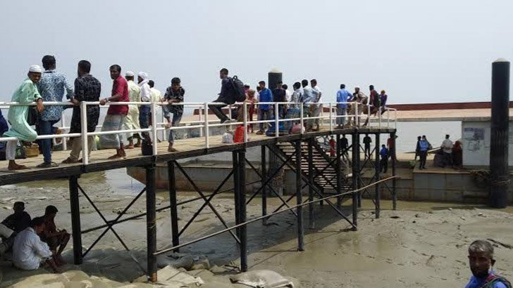 হাতিয়ার সঙ্গে সারা দেশের নৌ চলাচল শুরু