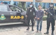 সিলেট থেকে গ্রেফতারকৃত আসামী কারাগারে