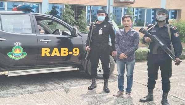 সিলেট থেকে গ্রেফতারকৃত আসামী কারাগারে