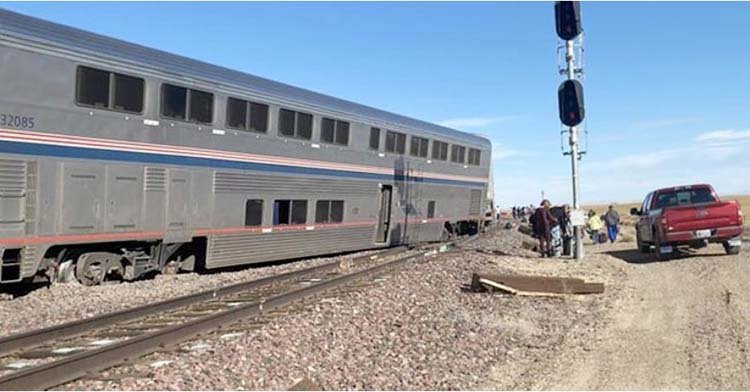 ট্রেন লাইনচ্যুতির ঘটনায় নিহত ৩, আহত ৫০