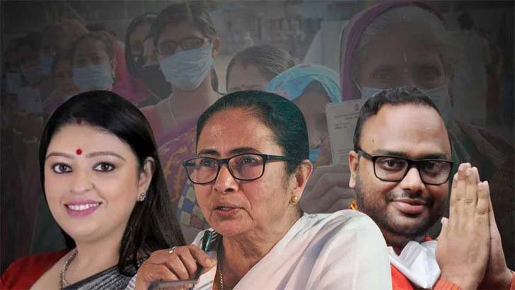 মমতার ভাগ্য নির্ধারণে ভবানীপুরে চলছে ভোট
