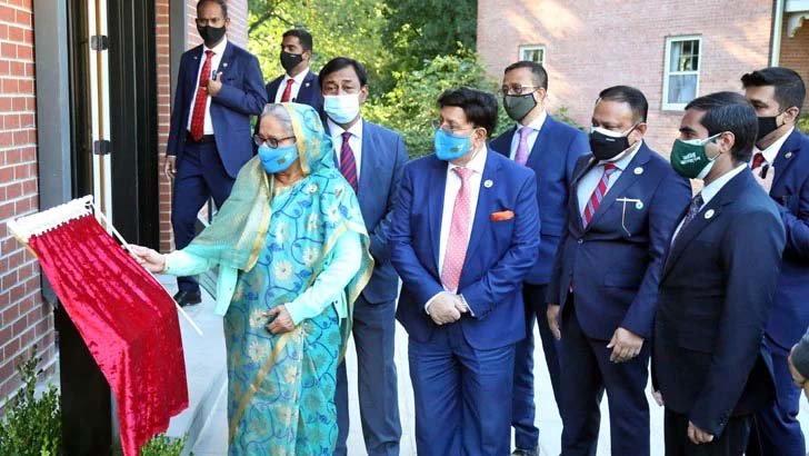 মেরিল্যান্ডে বাংলাদেশ হাউসের উদ্বোধন করলেন প্রধানমন্ত্রী  যুগান্তর ডেস্ক
