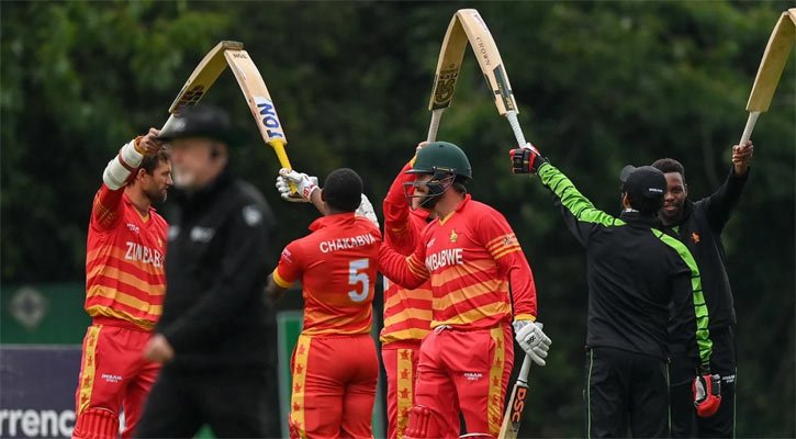 আয়ারল্যান্ডের বিপক্ষে ম্যাচ রাঙাতে পারল না জিম্বাবুয়ে