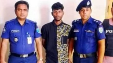 কুলাউড়ায় মাদ্রাসা ছাত্র তুহিন হত্যাকারী আয়েন আটক