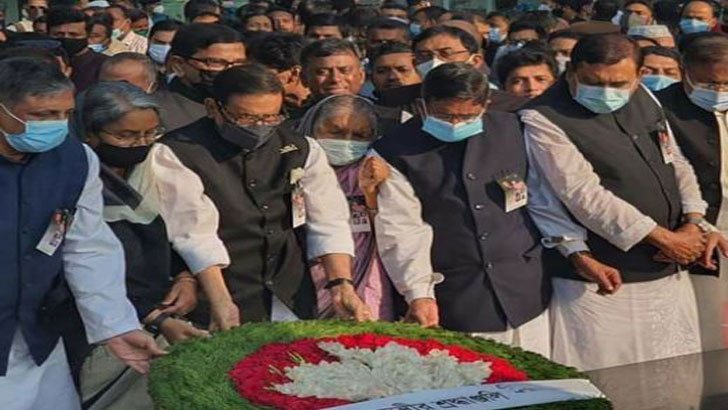 জেল হত্যা দিবসে আ.লীগের শ্রদ্ধা নিবেদন